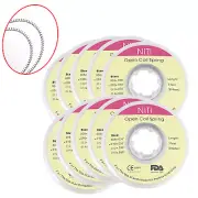 10 Rolls Dental Orthodontic Niti Open Coil Springs Dia.010 inch 010*030″ 914mm