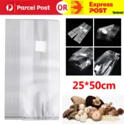 Mushroom Grow Bags Grains Spawn Substrate High Temp Pre Sealable Square Bag AU