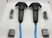 NEW 2x HTC Vive Controller Wand Pair Two Straps VR Virtual Reality Headsets Set