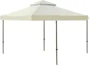Gazebo Replacement Canopy,Heavy Duty Canopy Roof - Waterproof Shade Roof with Double Layer for Barbeque Garden Outdoor Grill Deck Backyard Use