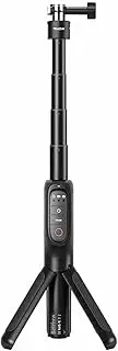 Selfie Stick Tripod Stand with Remote Shutter Extendable Battery Replaceme for Hero 12/11/10/9/MAX Black