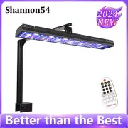PopBloom LED Aquarium Light Full Spectrum for 60cm 24" Reef Coral Marine Tank