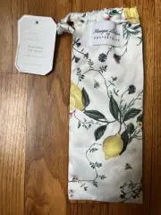 Monique Lhuillier x Pottery Barn White Lemons Positano Eye Mask Yellow Sleep