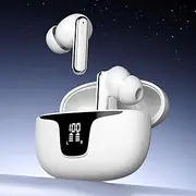 Language Translator Earbuds, AI Translation Earbuds in Real Time, 144 Languages High Accuracy Real Time Translation Earphones, Wireless AI Tech Language Translator Earbuds for Meetings Travel