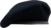 [Nawati] US Army Style Berets, 100% Wool British Military Berets for Men, Fashionable and Vintage Women's Beret Hats