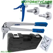 ALL-CARB PEX Expansion Tool Kit 1/2" 3/4" 1" Expansion Heads Tube Cutting Plier