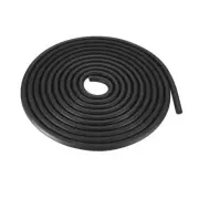 Foam Rubber Seal Weather Strip 10mm Diameter 5 Meters Long Black