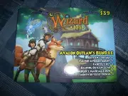 Wizard 101 Avalon Outlaw’s Bundle Game Card Fairyfly pet Vulpine Mount Crowns