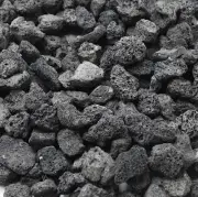 Skyflame 3/8" to 3/4" Natural Stones Lava Rock 3/8" - 3/4", Black