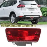 Rear Bumper Light For Nissan Xtrail X-trail T32 Rogue 2014-2015 2016 Reflector Abs Back Brake Fog Lamp Car Accessories