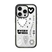 iPhone 16 Pro Impact Case MagSafe Compatible LOVE STICKER 01