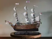Historical H.M.S. Victory, Adm. Horatio Nelson’s Flagship Model Ship