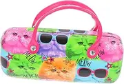 [HAPINARY] Children's Eyeglass Holder Portable Scratch-proof Case Stylish Cartoon Design for Boys and Girls