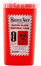 Sharps Container Needle Disposal Box Biohazard Containers Sharps with Flip Lid for Syringes Blades Lancets Top Tattoo Disposal Kit