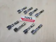 MSD 34605-8 Spark Plug Wire Terminal Set Straight Double Crimp Terminals Only