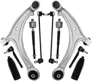 Control Arms Tie Rod Stabilizer Sway Bars Link Kit Compatible With Nissan Altima 07-13
