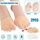 1 Pair Silicone Gel Bunion Toe Corrector Orthotics Straightener Separator Pain