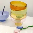 Transparent Fruit Salad Goblet Reusable Yogurt Container Milk