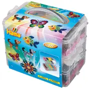 12000pc Hama Beads w/ Large Storage Box Kids Building Activity Play Toy 5y+