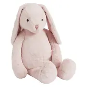 Jiggle & Giggle Extra Large Ultra-Soft Plush Bunny in Pink