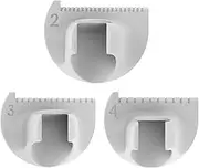 Needle Gauge | Edge Lock Sewing Gauge - Set of 3 Templates Measuring Thumb Ruler Guide for Quilting Hemming Crafts Straight & Curved Seams