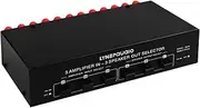 3 Input 3 Output Power Amplifier And Speaker Switcher Speaker Switch Splitter Comparator 300W Per Channel Without Loss Of Sound Quality