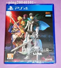 在飛比找Yahoo!奇摩拍賣優惠-☆小瓶子玩具坊☆PS4全新未拆封原裝片--Fate/EXTE