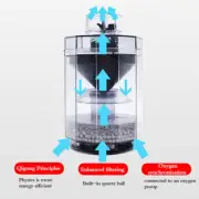 Forced Filter Fish Stool Suction Collector Stool Vacuum Cleaner Fish Tank*