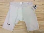 Reusch Soccer Non Padded Compression Men's Short, White, XL