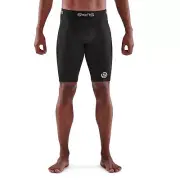 Skins Series-1 Mens Compression Half Tights (Black) | GREAT BARGAIN