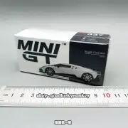 MiniGT 1/64 #337 Bugatti Centodieci White Diecast Car Collect Vehicle Model
