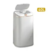 35L-40L Smart Trash Bin Automatic Motion Sensor Rubbish Waste Bin Basket Toliet