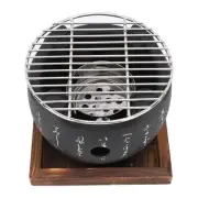 Japanese Style Writing Mini Barbecue Charcoal Grill Grill Grill Tray Home Barbec