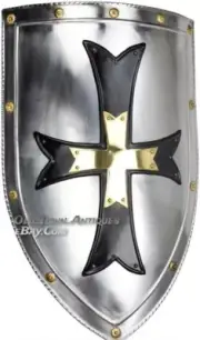 Armor Crusader Steel Shield Authentic 18 Gauge Steel Shield Gift