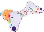Large Dog Chew Toy Interactive Plush Dog for Puppies Teething Toy Birthday