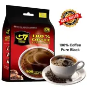 G7 Instant Coffee Pure Black (2g ×100 bags) / Vietnamese Coffee By Trung Nguyen.