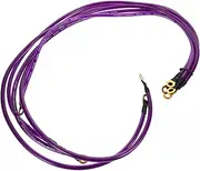 GARVALON 5pcs Stereo Audio Cables Car Speaker Cables Wire for Your Entertainment System