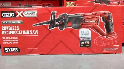 OZITO XCHANGE CORDLESS 18V RECIPROCATING SAW SKIN LITHIUM HOME CUT BUILD GARDEN
