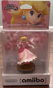 Nintendo Amiibo Princess Peach Super Smash Bros NIB 2014 1st Wave USA