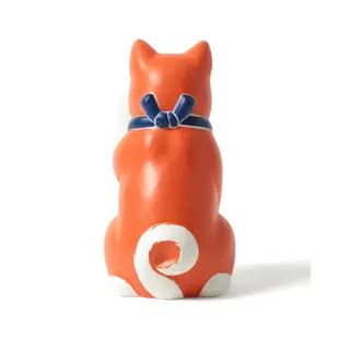 日本代購 BEAMS JAPAN 中外陶園 招財犬 柴犬 橙色款 5號 右手 左手 順產 禮品