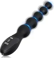 Anal Plug Sex Toys Vibrator LED Vibrating Anal Butt Plug Flexible Silicagel 9 Vibration Anal Sex Toy Waterproof Vibrator For Men Women Couples