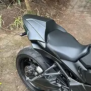 Midimttop CB650R Rear Seat Cover Cowl Passenger Pillion Tail Solo Seat Cowl Fairing Compatible with Hon&da CBR650R CB 650R CBR 650R CB 650 R CBR 650 R 2021-2024 Accessories (Matte Black)