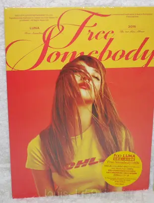 f(x) LUNA 首張個人韓文迷你專輯 Free Somebody【台版CD+52頁寫真歌詞冊】fx