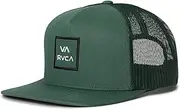 [RVCA] Men's Trucker, Structured Hat with Stretch Mesh Back, Adjustable Snapback Closure