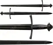 Cold Steel MAA Italian Long Sword 47" Leather Scabbard 1055 Carbon 88ITSM NEW