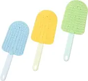 FIXOSHEE 3pcs Pet Grooming Brush for Cats and Small Dogs Dematting and Hair Removal Tools Ergonomic Handle for Indoor Use Combs Included