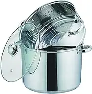 Kamberg Couscous Pan, Stainless Steel, Stainless Steel, Gray, 25,5 x 25,5 x 25 cm