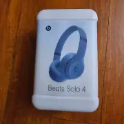 Beats by Dr. Dre Solo 4 Slate Blue On Ear Headphones MUW43LL/A
