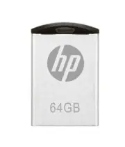 HP V222W 64GB USB 2.0 Type-A 4MB/s 14MB/s Flash Drive Memory Stick Slide 0°C ...
