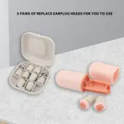 Noise Canceling Earplugs Sound Reduction Silicone Sleeping Earplug With Eye HR6